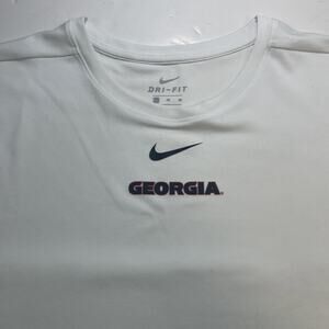 NWOT Nike Dri-FIT Georgia Bulldogs T-Shirt Men’s XL White Short Sleeve Athletic